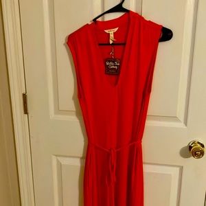 NWT Matilda Jane red maxi dress